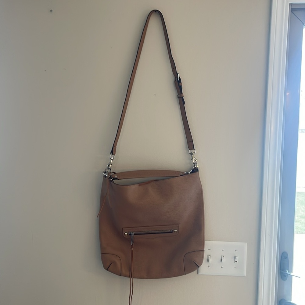 Brown Rebecca Minkoff Shoulder Bag with Crossbody strap - Picture 3 of 4